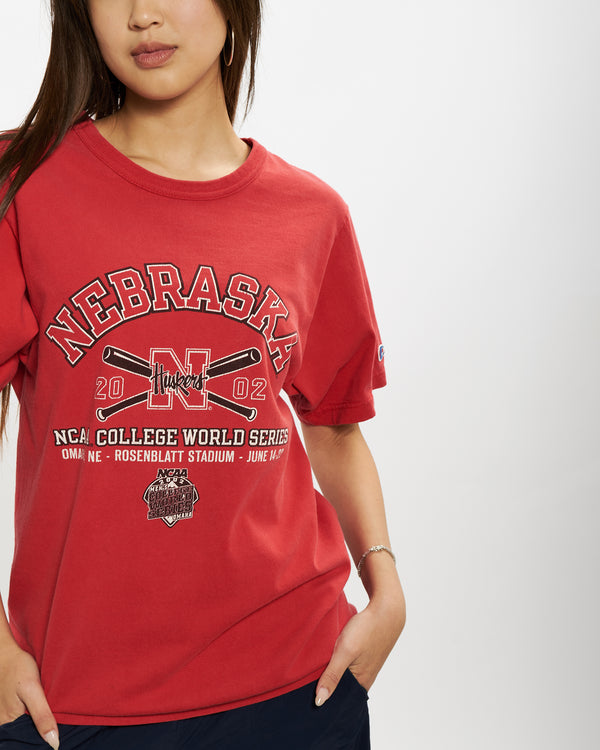 Vintage NCAA University of Nebraska Huskers Tee <br>S