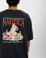 Vintage Nautica Pocket Tee <br>L