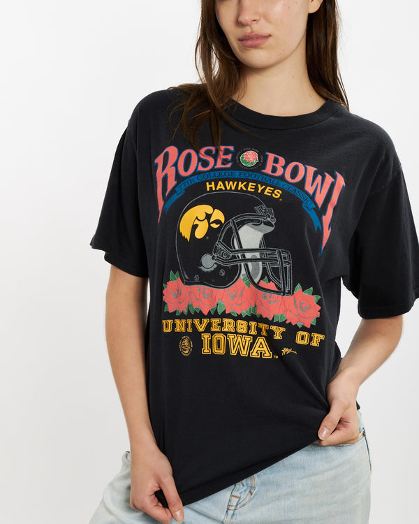 90s NCAA University of Iowa Hawkeyes Rose Bowl Tee <br>M