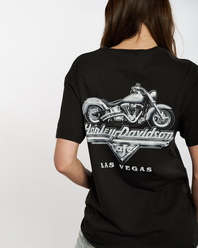 Vintage Harley Davidson Tee <br>M , The Real Deal , newtown, sydney, australia, thrift store, opshop, preloved, secondhand, sustainable, retro, antique, 70s, 80s, 90s, 2000s, 00s, fashion, clothing, streetwear, trendy, garment, style, boutique, store, shop, archive, sale, cheap, best, top
