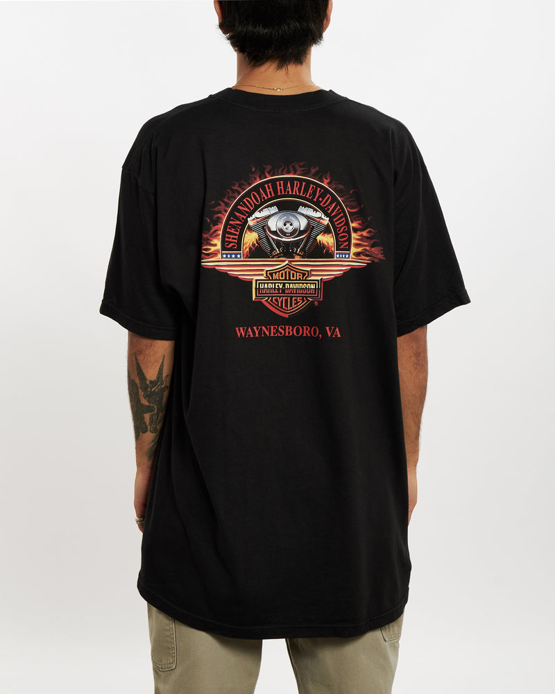 Vintage 90s Harley Davidson Tee <br>XL , The Real Deal , newtown, sydney, australia, thrift store, opshop, preloved, secondhand, sustainable, retro, antique, 70s, 80s, 90s, 2000s, 00s, fashion, clothing, streetwear, trendy, garment, style, boutique, store, shop, archive, sale, cheap, best, top