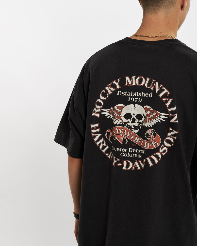 Vintage Harley Davidson Tee <br>L , The Real Deal , newtown, sydney, australia, thrift store, opshop, preloved, secondhand, sustainable, retro, antique, 70s, 80s, 90s, 2000s, 00s, fashion, clothing, streetwear, trendy, garment, style, boutique, store, shop, archive, sale, cheap, best, top