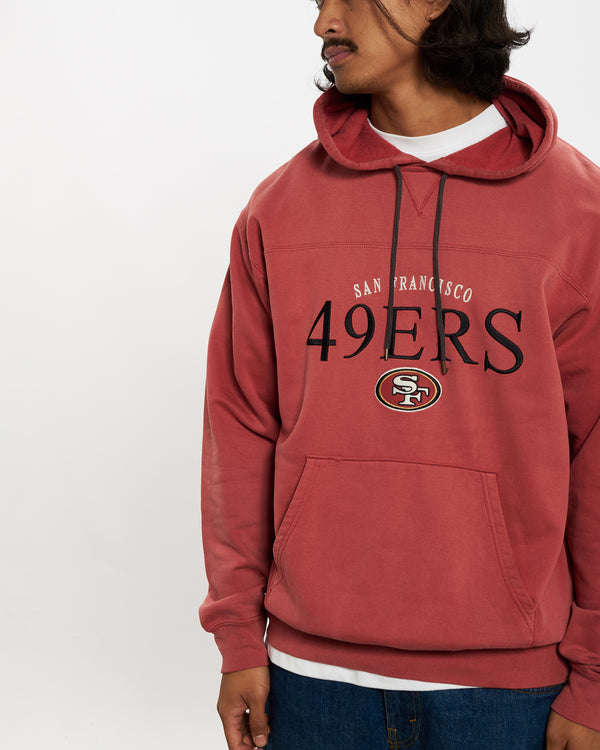 Vintage NFL San Francisco 49ers Hooded Sweatshirt <br>L