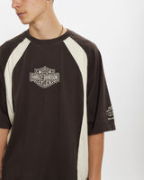 Vintage 90s Harley Davidson Tee <br>L , The Real Deal , newtown, sydney, australia, thrift store, opshop, preloved, secondhand, sustainable, retro, antique, 70s, 80s, 90s, 2000s, 00s, fashion, clothing, streetwear, trendy, garment, style, boutique, store, shop, archive, sale, cheap, best, top