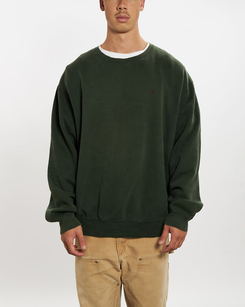 Vintage 90s Polo Ralph Lauren Sweatshirt <br>XXL , The Real Deal , newtown, sydney, australia, thrift store, opshop, preloved, secondhand, sustainable, retro, antique, 70s, 80s, 90s, 2000s, 00s, fashion, clothing, streetwear, trendy, garment, style, boutique, store, shop, archive, sale, cheap, best, top