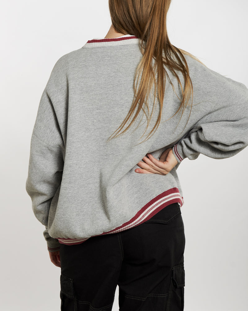 Vintage 90s NCAA Virginia Tech Hokies Sweatshirt <br>M , The Real Deal , newtown, sydney, australia, thrift store, opshop, preloved, secondhand, sustainable, retro, antique, 70s, 80s, 90s, 2000s, 00s, fashion, clothing, streetwear, trendy, garment, style, boutique, store, shop, archive, sale, cheap, best, top