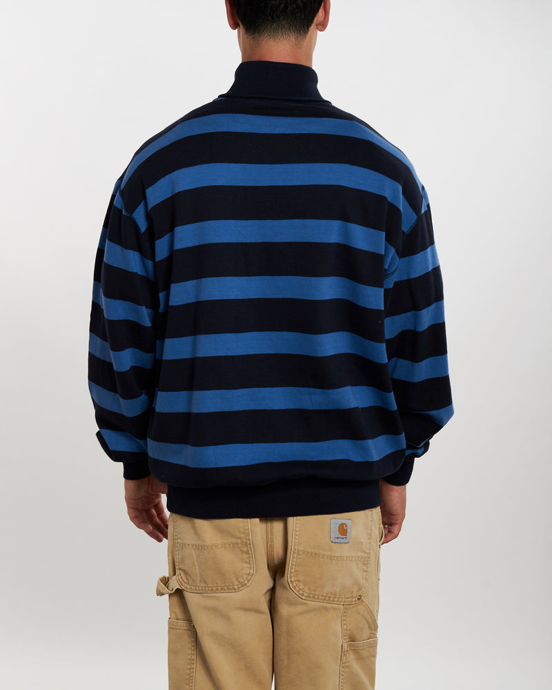 90s Polo Ralph Lauren Deadstock Mock Neck Sweatshirt <br>XXL