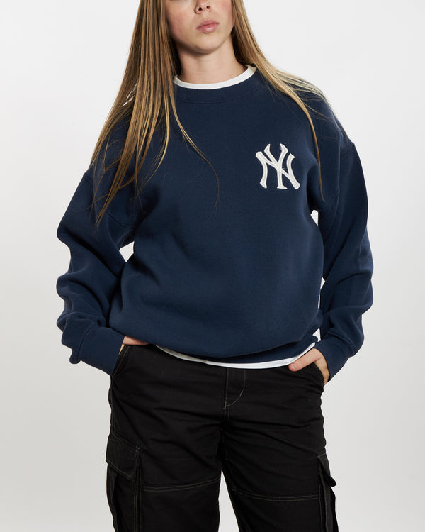 90s MLB New York Yankees Sweatshirt <br>M