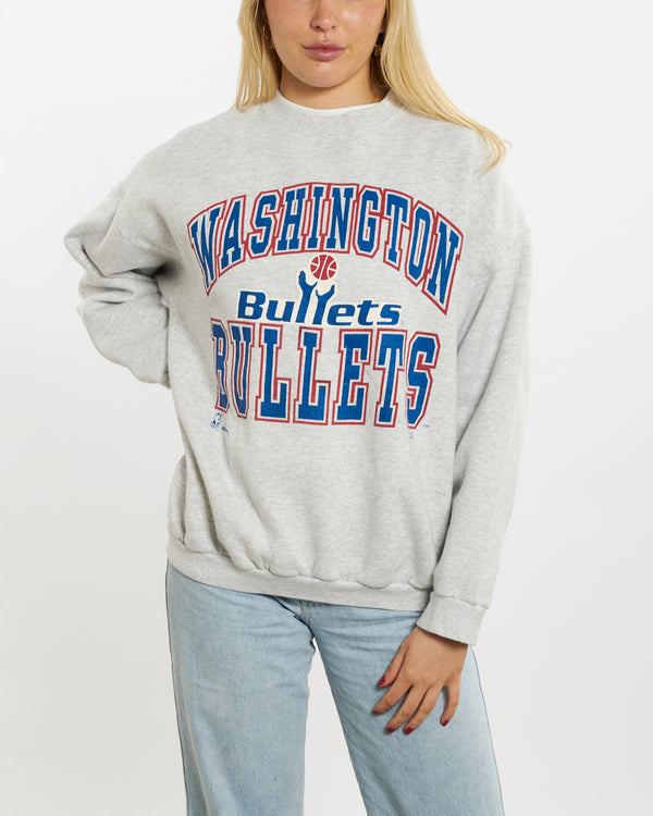 90s NBA Washington Bullets Sweatshirt <br>M