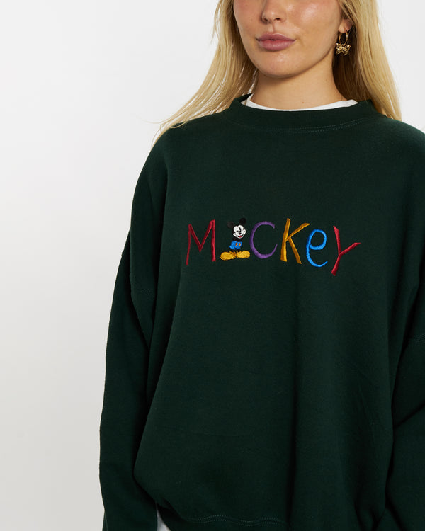 90s Disney Mickey Mouse Sweatshirt <br>M