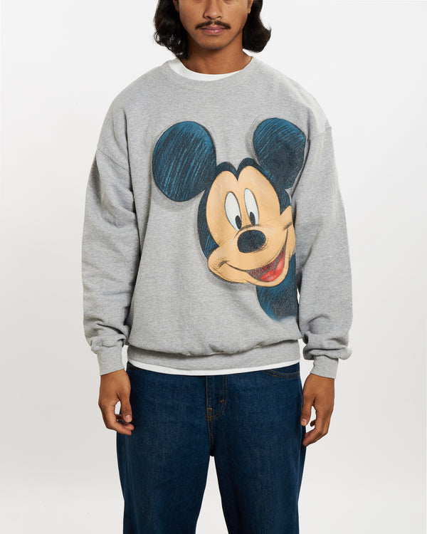 Vintage Disney Mickey Mouse Sweatshirt <br>L