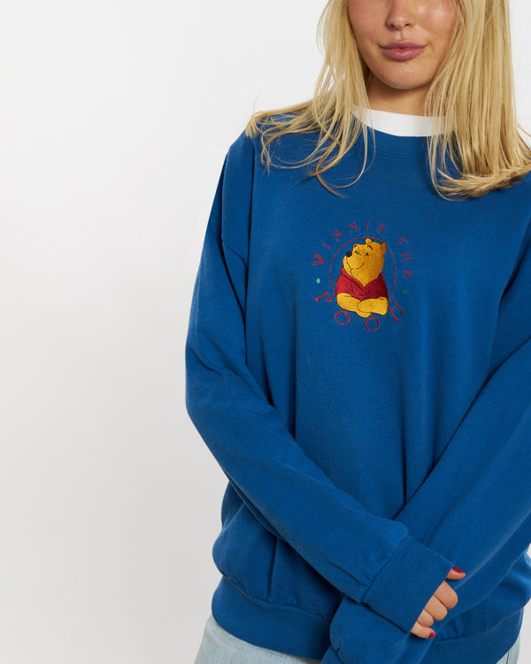 90s Disney Winnie The Pooh Sweatshirt <br>M