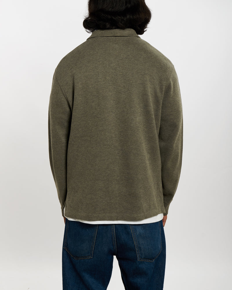 Vintage 90s Polo Ralph Lauren Quarter Zip Sweater <br>L , The Real Deal , newtown, sydney, australia, thrift store, opshop, preloved, secondhand, sustainable, retro, antique, 70s, 80s, 90s, 2000s, 00s, fashion, clothing, streetwear, trendy, garment, style, boutique, store, shop, archive, sale, cheap, best, top