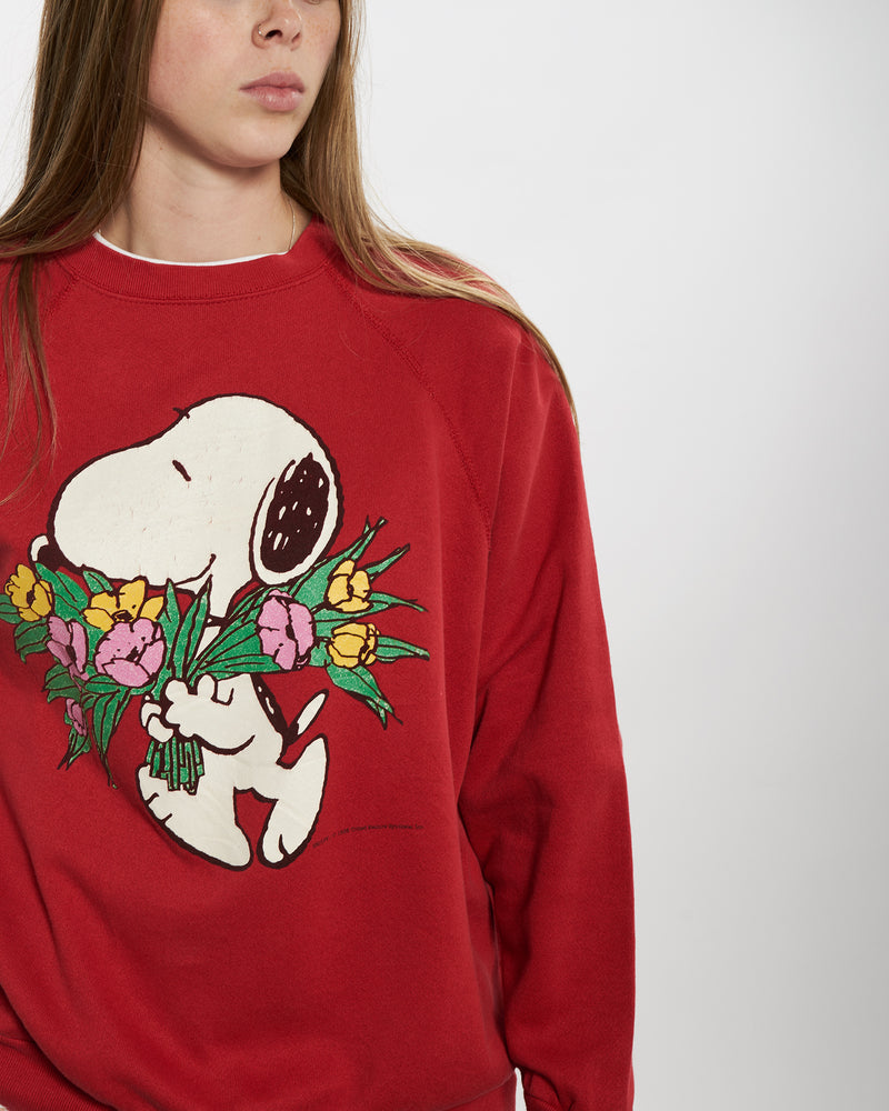 Vintage 1998 Snoopy Sweatshirt <br>M , The Real Deal , newtown, sydney, australia, thrift store, opshop, preloved, secondhand, sustainable, retro, antique, 70s, 80s, 90s, 2000s, 00s, fashion, clothing, streetwear, trendy, garment, style, boutique, store, shop, archive, sale, cheap, best, top