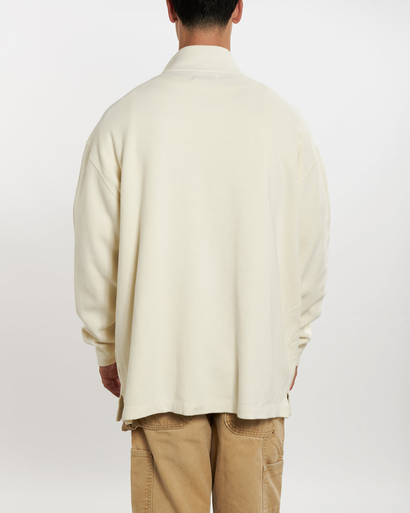 Vintage 90s Polo Ralph Lauren Quarter Zip Sweater <br>XXL , The Real Deal , newtown, sydney, australia, thrift store, opshop, preloved, secondhand, sustainable, retro, antique, 70s, 80s, 90s, 2000s, 00s, fashion, clothing, streetwear, trendy, garment, style, boutique, store, shop, archive, sale, cheap, best, top