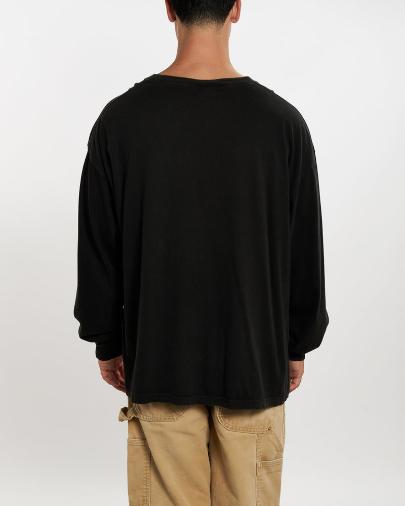 Vintage 90s Nautica Long Sleeve Tee <br>XL , The Real Deal , newtown, sydney, australia, thrift store, opshop, preloved, secondhand, sustainable, retro, antique, 70s, 80s, 90s, 2000s, 00s, fashion, clothing, streetwear, trendy, garment, style, boutique, store, shop, archive, sale, cheap, best, top