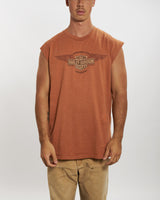 Vintage Harley Davidson Tank <br>XL , The Real Deal , newtown, sydney, australia, thrift store, opshop, preloved, secondhand, sustainable, retro, antique, 70s, 80s, 90s, 2000s, 00s, fashion, clothing, streetwear, trendy, garment, style, boutique, store, shop, archive, sale, cheap, best, top