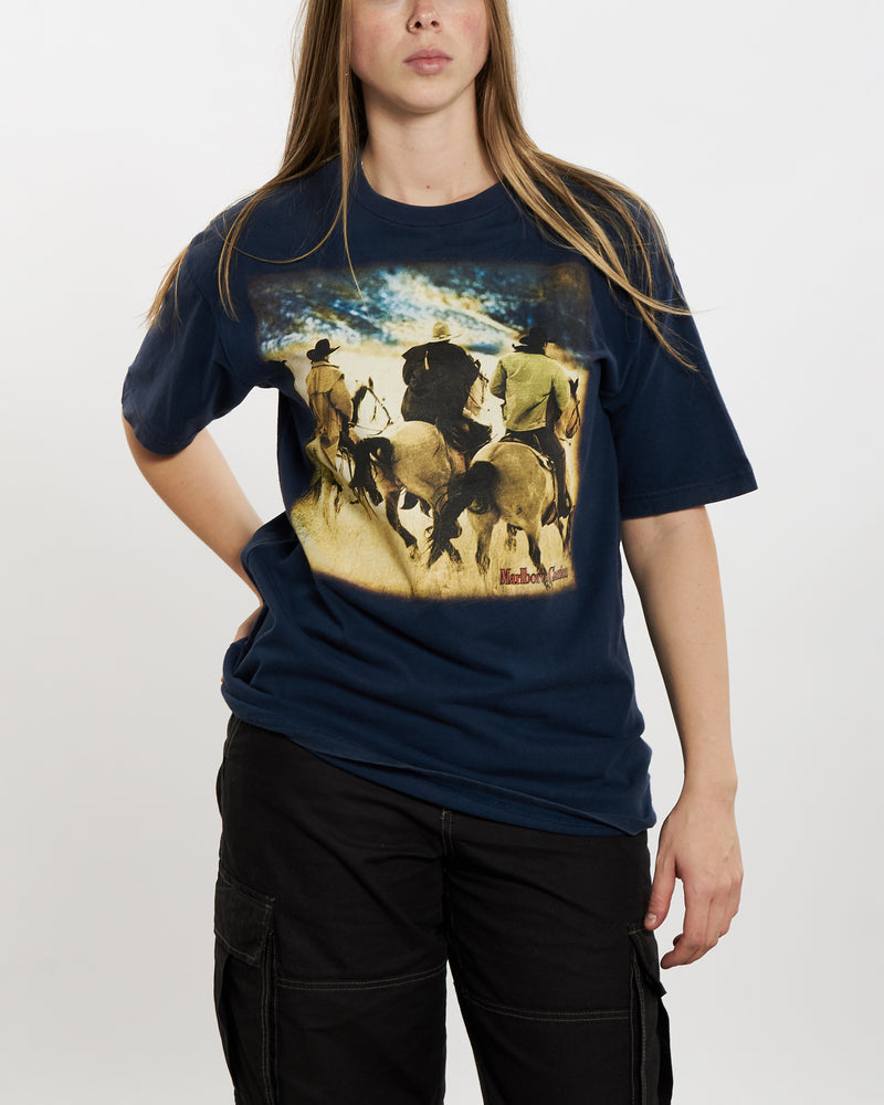 Vintage 90s Marlboro Classics Tee <br>M , The Real Deal , newtown, sydney, australia, thrift store, opshop, preloved, secondhand, sustainable, retro, antique, 70s, 80s, 90s, 2000s, 00s, fashion, clothing, streetwear, trendy, garment, style, boutique, store, shop, archive, sale, cheap, best, top