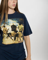 Vintage 90s Marlboro Classics Tee <br>M , The Real Deal , newtown, sydney, australia, thrift store, opshop, preloved, secondhand, sustainable, retro, antique, 70s, 80s, 90s, 2000s, 00s, fashion, clothing, streetwear, trendy, garment, style, boutique, store, shop, archive, sale, cheap, best, top