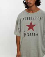 Vintage 90s Tommy Hilfiger Jeans Tee <br>L , The Real Deal , newtown, sydney, australia, thrift store, opshop, preloved, secondhand, sustainable, retro, antique, 70s, 80s, 90s, 2000s, 00s, fashion, clothing, streetwear, trendy, garment, style, boutique, store, shop, archive, sale, cheap, best, top