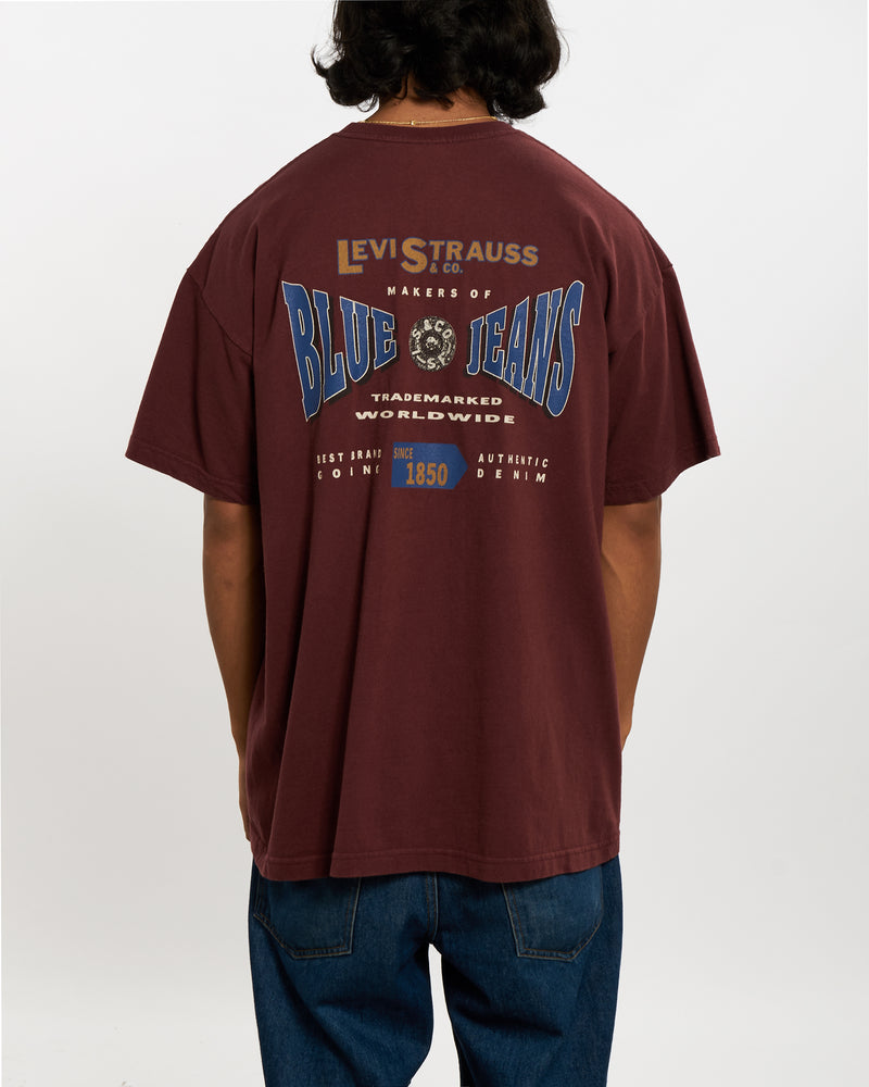 Vintage 90s Levi's Tee <br>L , The Real Deal , newtown, sydney, australia, thrift store, opshop, preloved, secondhand, sustainable, retro, antique, 70s, 80s, 90s, 2000s, 00s, fashion, clothing, streetwear, trendy, garment, style, boutique, store, shop, archive, sale, cheap, best, top