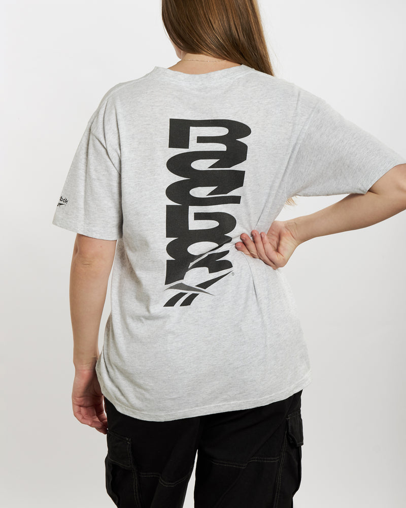 Vintage 90s Reebok Tee <br>M , The Real Deal , newtown, sydney, australia, thrift store, opshop, preloved, secondhand, sustainable, retro, antique, 70s, 80s, 90s, 2000s, 00s, fashion, clothing, streetwear, trendy, garment, style, boutique, store, shop, archive, sale, cheap, best, top