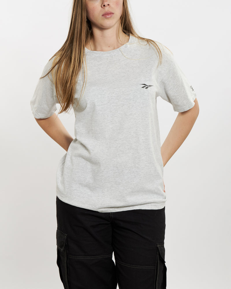 Vintage 90s Reebok Tee <br>M , The Real Deal , newtown, sydney, australia, thrift store, opshop, preloved, secondhand, sustainable, retro, antique, 70s, 80s, 90s, 2000s, 00s, fashion, clothing, streetwear, trendy, garment, style, boutique, store, shop, archive, sale, cheap, best, top