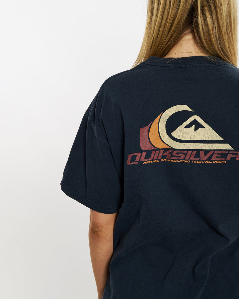 Vintage Quiksilver Tee <br>M , The Real Deal , newtown, sydney, australia, thrift store, opshop, preloved, secondhand, sustainable, retro, antique, 70s, 80s, 90s, 2000s, 00s, fashion, clothing, streetwear, trendy, garment, style, boutique, store, shop, archive, sale, cheap, best, top