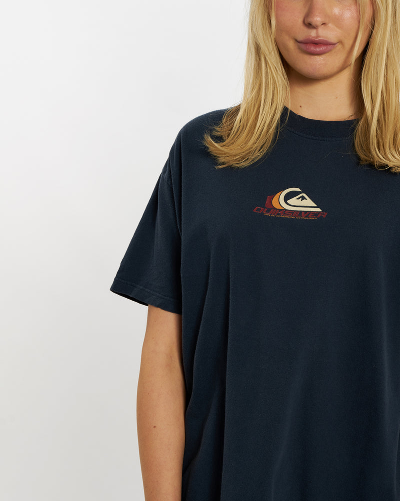 Vintage Quiksilver Tee <br>M , The Real Deal , newtown, sydney, australia, thrift store, opshop, preloved, secondhand, sustainable, retro, antique, 70s, 80s, 90s, 2000s, 00s, fashion, clothing, streetwear, trendy, garment, style, boutique, store, shop, archive, sale, cheap, best, top