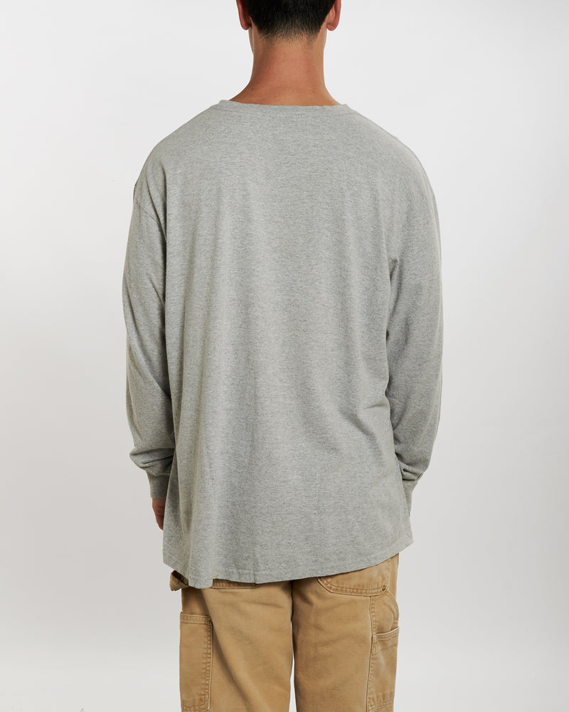 Vintage 90s Ralph Lauren Polo Jeans Co. Long Sleeve Tee <br>XL , The Real Deal , newtown, sydney, australia, thrift store, opshop, preloved, secondhand, sustainable, retro, antique, 70s, 80s, 90s, 2000s, 00s, fashion, clothing, streetwear, trendy, garment, style, boutique, store, shop, archive, sale, cheap, best, top