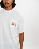 Vintage 1992 Winston Cigarettes 'Racing' Tee <br>L , The Real Deal , newtown, sydney, australia, thrift store, opshop, preloved, secondhand, sustainable, retro, antique, 70s, 80s, 90s, 2000s, 00s, fashion, clothing, streetwear, trendy, garment, style, boutique, store, shop, archive, sale, cheap, best, top