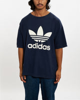 Vintage 90s Adidas Tee <br>L , The Real Deal , newtown, sydney, australia, thrift store, opshop, preloved, secondhand, sustainable, retro, antique, 70s, 80s, 90s, 2000s, 00s, fashion, clothing, streetwear, trendy, garment, style, boutique, store, shop, archive, sale, cheap, best, top