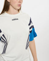 Vintage 80s Adidas Tee <br>M , The Real Deal , newtown, sydney, australia, thrift store, opshop, preloved, secondhand, sustainable, retro, antique, 70s, 80s, 90s, 2000s, 00s, fashion, clothing, streetwear, trendy, garment, style, boutique, store, shop, archive, sale, cheap, best, top