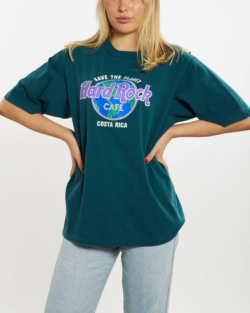 Vintage 90s Hard Rock Cafe 'Costa Rica' Tee <br>M , The Real Deal , newtown, sydney, australia, thrift store, opshop, preloved, secondhand, sustainable, retro, antique, 70s, 80s, 90s, 2000s, 00s, fashion, clothing, streetwear, trendy, garment, style, boutique, store, shop, archive, sale, cheap, best, top