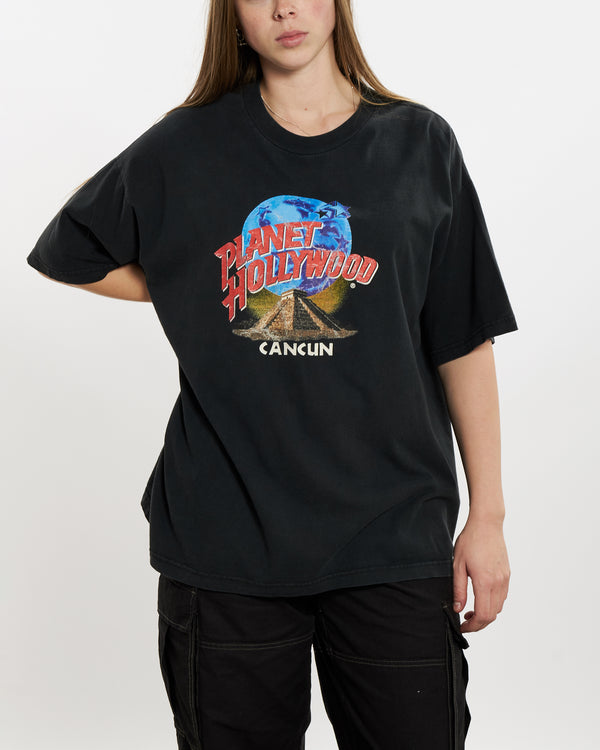 90s Planet Hollywood 'Cancun' Tee <br>L