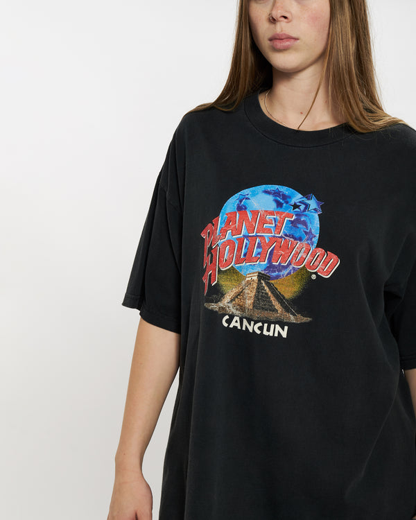 90s Planet Hollywood 'Cancun' Tee <br>L