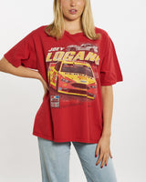 Vintage NASCAR Racing Tee <br>M , The Real Deal , newtown, sydney, australia, thrift store, opshop, preloved, secondhand, sustainable, retro, antique, 70s, 80s, 90s, 2000s, 00s, fashion, clothing, streetwear, trendy, garment, style, boutique, store, shop, archive, sale, cheap, best, top