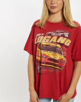 Vintage NASCAR Racing Tee <br>M , The Real Deal , newtown, sydney, australia, thrift store, opshop, preloved, secondhand, sustainable, retro, antique, 70s, 80s, 90s, 2000s, 00s, fashion, clothing, streetwear, trendy, garment, style, boutique, store, shop, archive, sale, cheap, best, top