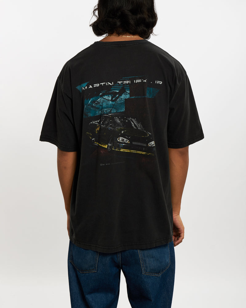 Vintage 90s NASCAR Tee <br>L , The Real Deal , newtown, sydney, australia, thrift store, opshop, preloved, secondhand, sustainable, retro, antique, 70s, 80s, 90s, 2000s, 00s, fashion, clothing, streetwear, trendy, garment, style, boutique, store, shop, archive, sale, cheap, best, top