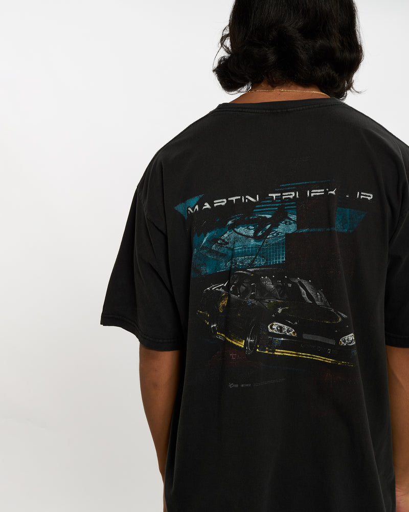 Vintage 90s NASCAR Tee <br>L , The Real Deal , newtown, sydney, australia, thrift store, opshop, preloved, secondhand, sustainable, retro, antique, 70s, 80s, 90s, 2000s, 00s, fashion, clothing, streetwear, trendy, garment, style, boutique, store, shop, archive, sale, cheap, best, top