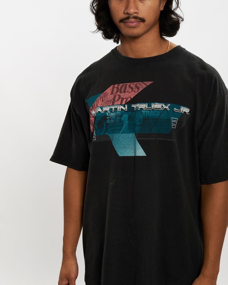 Vintage 90s NASCAR Tee <br>L , The Real Deal , newtown, sydney, australia, thrift store, opshop, preloved, secondhand, sustainable, retro, antique, 70s, 80s, 90s, 2000s, 00s, fashion, clothing, streetwear, trendy, garment, style, boutique, store, shop, archive, sale, cheap, best, top