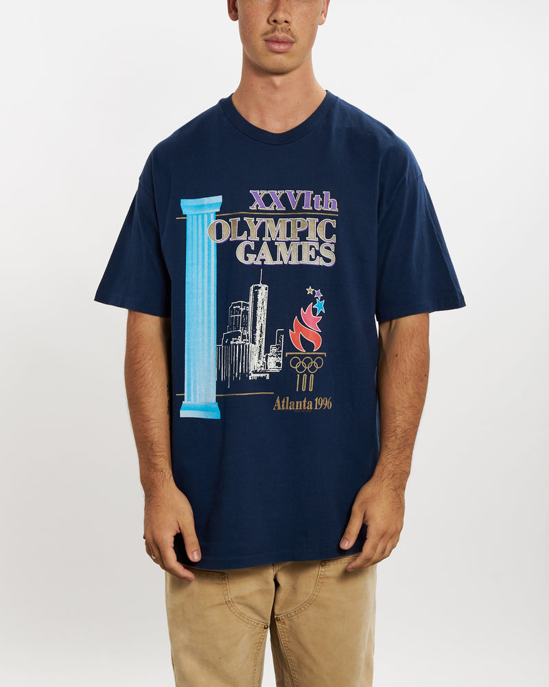 Vintage 1996 Atlanta Olympics Tee <br>XL , The Real Deal , newtown, sydney, australia, thrift store, opshop, preloved, secondhand, sustainable, retro, antique, 70s, 80s, 90s, 2000s, 00s, fashion, clothing, streetwear, trendy, garment, style, boutique, store, shop, archive, sale, cheap, best, top