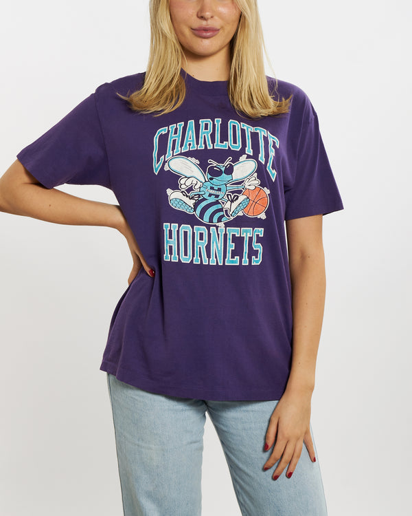 80s NBA Charlotte Hornets Tee <br>M