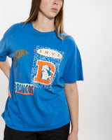 Vintage 90s NFL Denver Broncos Tee <br>M , The Real Deal , newtown, sydney, australia, thrift store, opshop, preloved, secondhand, sustainable, retro, antique, 70s, 80s, 90s, 2000s, 00s, fashion, clothing, streetwear, trendy, garment, style, boutique, store, shop, archive, sale, cheap, best, top