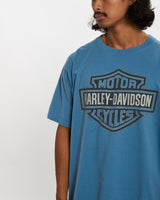 Vintage Harley Davidson Tee <br>L , The Real Deal , newtown, sydney, australia, thrift store, opshop, preloved, secondhand, sustainable, retro, antique, 70s, 80s, 90s, 2000s, 00s, fashion, clothing, streetwear, trendy, garment, style, boutique, store, shop, archive, sale, cheap, best, top