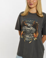 Vintage Harley Davidson Tee <br>L , The Real Deal , newtown, sydney, australia, thrift store, opshop, preloved, secondhand, sustainable, retro, antique, 70s, 80s, 90s, 2000s, 00s, fashion, clothing, streetwear, trendy, garment, style, boutique, store, shop, archive, sale, cheap, best, top