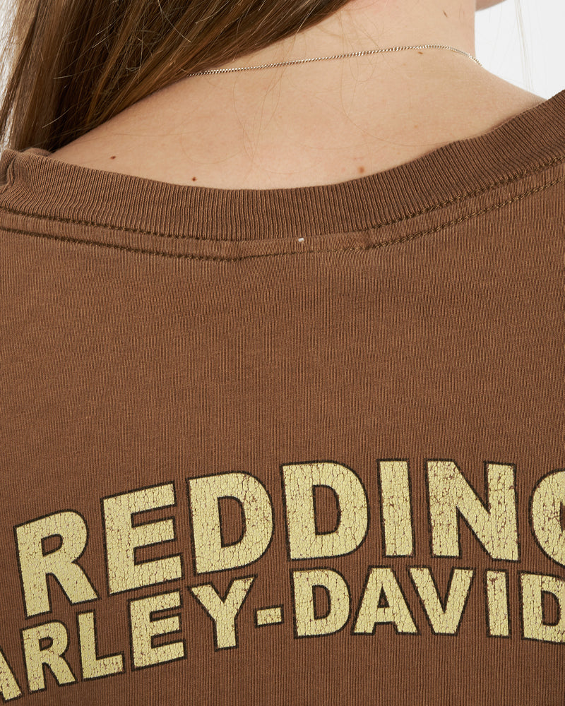 Vintage Harley Davidson Tee <br>M , The Real Deal , newtown, sydney, australia, thrift store, opshop, preloved, secondhand, sustainable, retro, antique, 70s, 80s, 90s, 2000s, 00s, fashion, clothing, streetwear, trendy, garment, style, boutique, store, shop, archive, sale, cheap, best, top