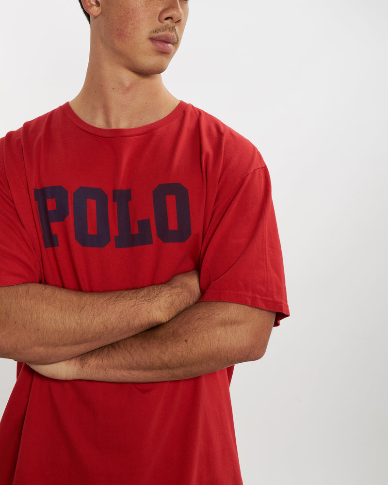 Vintage 90s Polo Ralph Lauren Tee <br>XL , The Real Deal , newtown, sydney, australia, thrift store, opshop, preloved, secondhand, sustainable, retro, antique, 70s, 80s, 90s, 2000s, 00s, fashion, clothing, streetwear, trendy, garment, style, boutique, store, shop, archive, sale, cheap, best, top