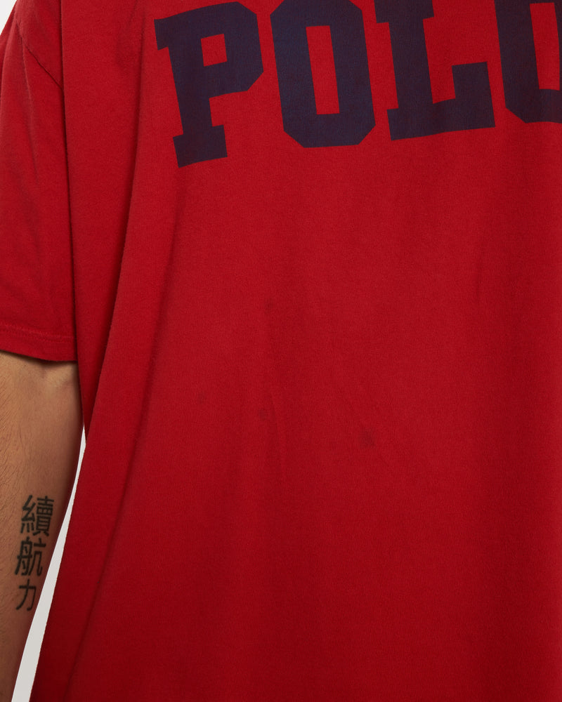 Vintage 90s Polo Ralph Lauren Tee <br>XL , The Real Deal , newtown, sydney, australia, thrift store, opshop, preloved, secondhand, sustainable, retro, antique, 70s, 80s, 90s, 2000s, 00s, fashion, clothing, streetwear, trendy, garment, style, boutique, store, shop, archive, sale, cheap, best, top