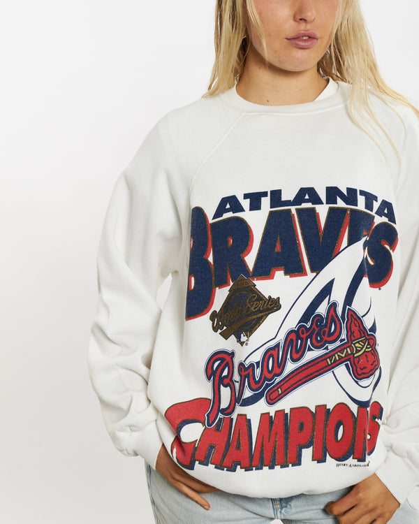 1995 MLB Atlanta Braves Sweatshirt <br>M